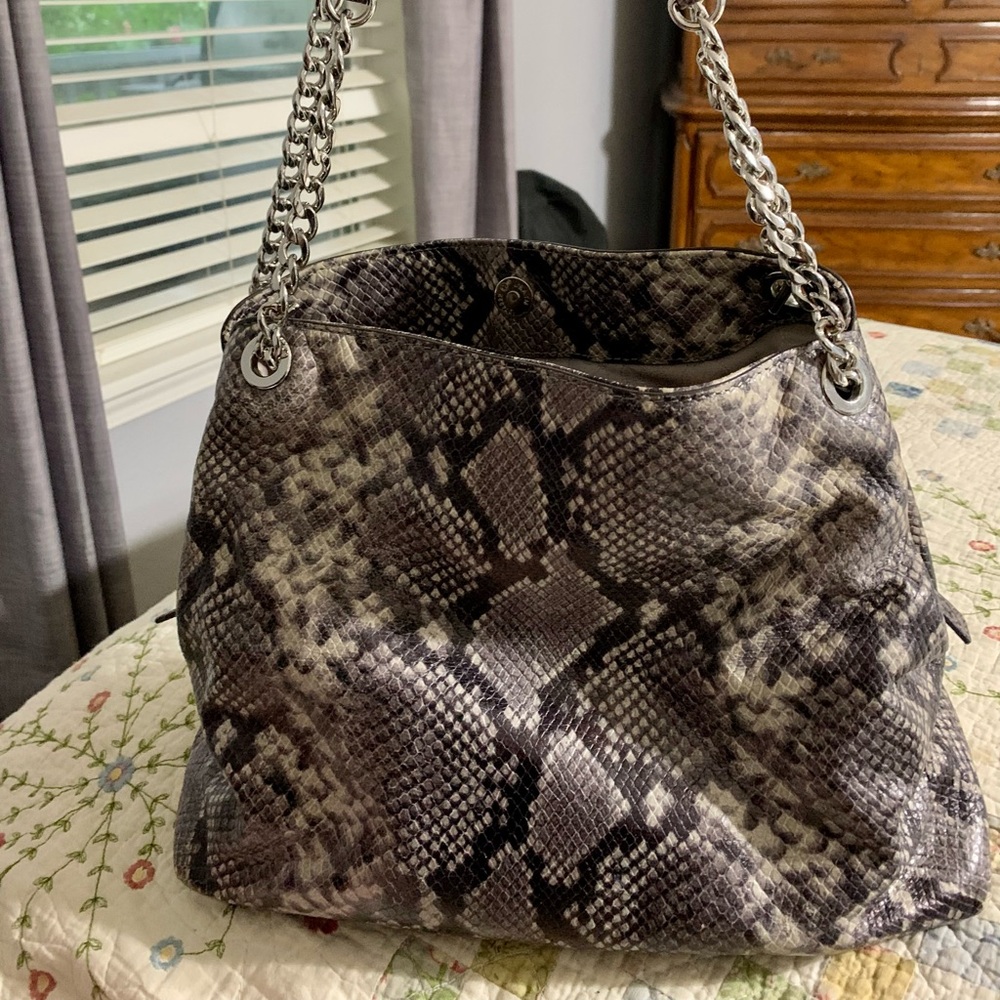 Michael Kors Snake skin shoulder bag